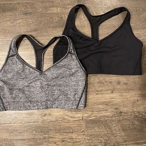 TWO Victoria’s Secret Racerback Sports Bras - M